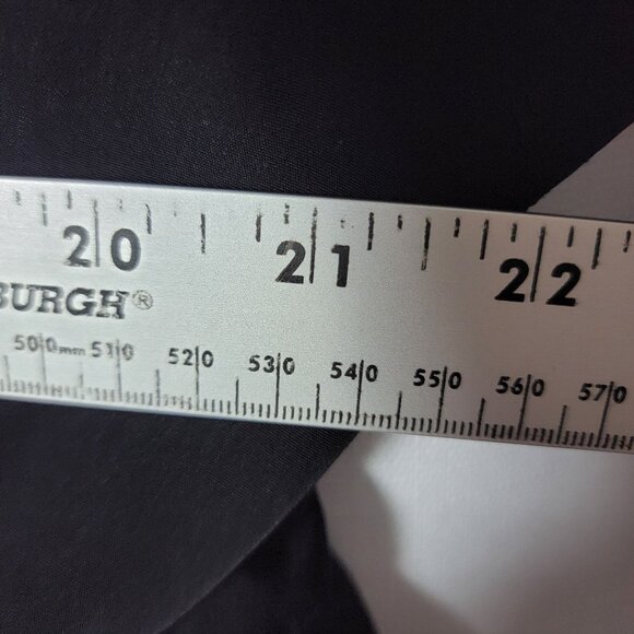 CS SIGNATURE Womens Windbreaker Coat Sz 1X Pockets Lined Button & Zip Black/Tan - Picture 11 of 16